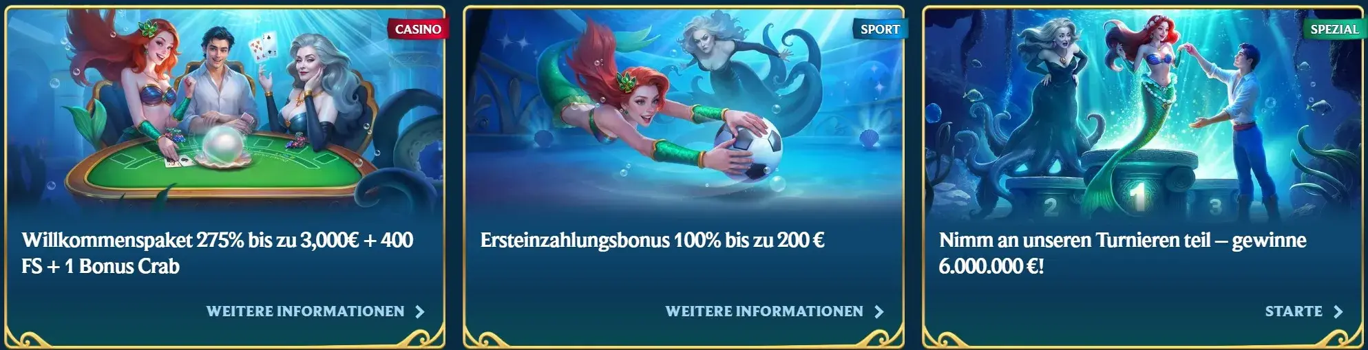 Aquawin casino aktionen