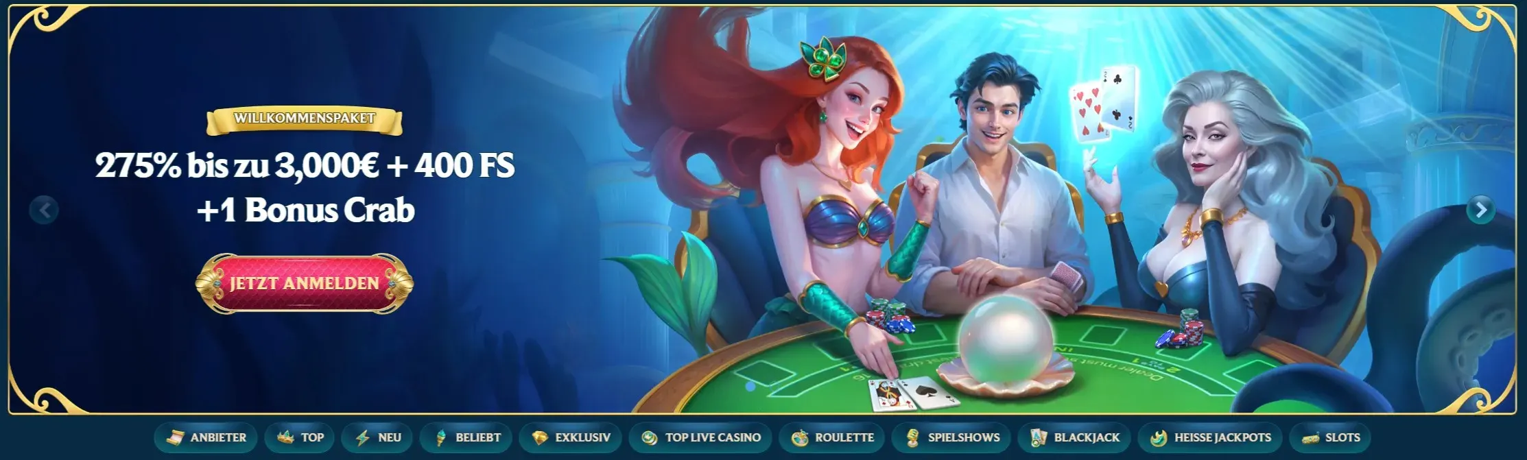 Aquawin casino banner pc