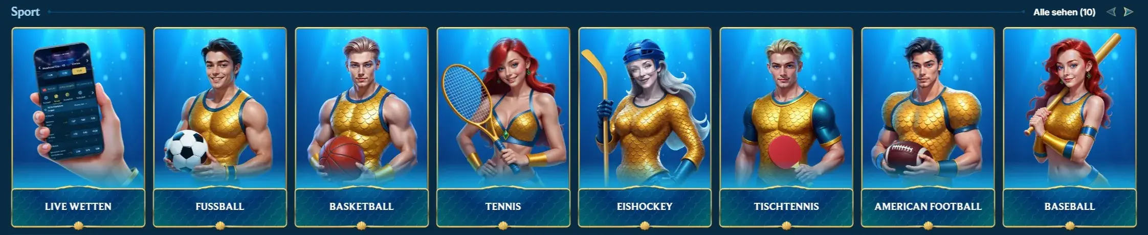 Aquawin casino sport